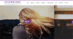 Desktop Screenshot of helpofdoorcounty.org